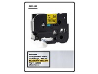 Brother Compatible Label Cartridge, TZE in Black on Yellow Tape 36mm (8metres) , AZE-661 = BRH TZE 661 [AZE-661]
