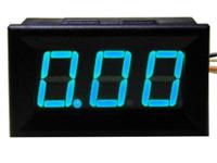 DISCONTINUED*****DFR0244-B DIGITAL DC AMP METER 10A-3 DIGIT BLUE LED DISPLAY (RECOMMEND SEPERATE/INDEPENDENT SUPPLY FOR METER) [DFR DIGITAL AMP METER 10A BLUE]