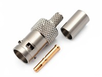 BNC 75R Socket I/L Crimp-6,2MM RG59 [71K101-109A4]