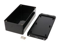 ABS Enclosure 150X80X52MM Black Flanged Lid [1591DFLBK]