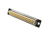 Female 37Way D-Sub Connector PC Board Straight [DC37SOL2]