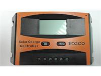 SOLAR REGULATOR 12-24V 20A * AUTOMATIC RECOGNITION * PWM 3-STAGE CHARGING ~ LCD DISPLAY [SOLAR REG 12-24V 20A ECCO]