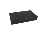 ABS Enclosure 250X160X40 Black [1598FBK]
