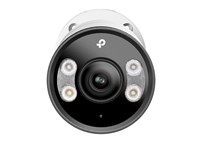 TP-LINK VIGI Full-Color Outdoor Bullet Network Camera 8MP 4mm Lens, 1/2.7’ CMOS, 30m IR, Max RES:3840x2160, CBR, VBR, H2.65+, BLC, HLC, 3D DNR, WDR 120dB, 1xRJ45 10/100M, Built-In Microphone & SPKR, PSU:12VDC, PoE (802.3af/at), ONVIF, IP67 [TP-LINK VIGI S385 4MM]