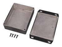 Diecast Alum Black 118,5 X 93,5 X 34 Fla [1590BBFLBK]