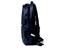 SLIM NOTEBOOK BACKPACK 16" NYLON & FAUX LEATHER BLACK [NTB-SA003]