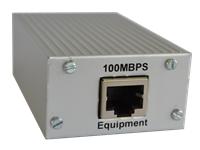 Single port 10/100Mbps PoE Ethernet surge arrestor, for use with POE-PSE-02S/04S/10R and POE-ESA-20R [BFR POE-ESA-01]
