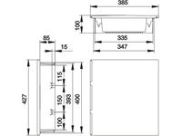 Flush-fit Hollow Wall Enclosure • IP-30 • 347x400x100mm [IDE 32310]