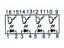 OPTOCOUPLER QUAD-CH DARLING O/P  DIP16 [KB845]