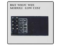 LOW COST WI07C WIFI MODULE BASED ON ESPRESSIF ESP8266EX. ESP-01 UPGRADE ,FOUR PIN INTERFACE, VCC-3V3, GND, TXD AND RXD. TWO EXTRA GPIOS CAN BE USED. [BMT WI07C WIFI MODULE -LOW COST]