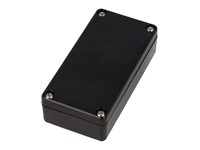 ABS Enclosure Polycarbonate Watertight 80x40x22mm Black IP68 [1551WKBK]