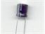 Ultra-Mini General Purpose Electrolytic Capacitor • Lead Space: 5mm • Radial • Case Size: φD 4mm, Height 11mm • 330nF • ±20% • 63V [0,33UF 63VR]