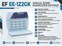 Keypad for Merlin M18SV1 1-Zone 2-Gate [EF EE-1Z2GK]