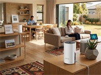 TP-LINK AC1200 Whole Home Mesh WIFI System 2.4GHz & 5GHz, 2 PORTS 10/100Mbps WAN/LAN Ports, 1 Power Port, 2 x Internal Dual Band Antennas Per Deco Unit, WPA-PSK/WPA2-PSK, 12V1A, [TP-LINK DECOE4-2PACK]
