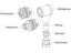 Circular Connector M12 US COD (1/2" UNF) Cable Female Right Angled 3 Pole Screw Terminal IP67 [99-2430-24-03]