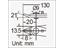 MICRO CUTTING PLIER 130MM 60 DEG CUTTING EDGE {PLR101} [PRK PA-101]