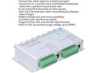 8 Channel Passive Receiver /Transmiter Balun, Capable of Transmitting 8,0 Mega Pixel Quality. Range of up to 330m. Sold as pair [BDD BALUN 8CH 8MP P-TXRX BNC PR]