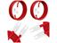1.5m Type C to C Cable, 65W, Max 6.5A Charging, Supports Data Transmission. Red Cable [BDD USB CABLE TYPE-C/C 1.5M, 65W]