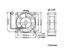 FAN 60X60X25MM 12VDC BALL BEARING AF=21.56 4500RPM 0.20A 33.4DBA JAMICON [FANDC012060-25B]