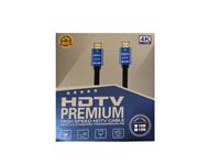 HDMI 15M, Premium High Speed HDMI Cable, HDTV4K 2.0V, 24K GOLD-Plated Connector, Aluminum Alloy Housing, Can Maintain Accurate Auxiliary and High Durability. 4K@50/60, (2160P) – This is four times the clarity of 1080P/60 Video Resolution [HDMI-HDMI 15M 4K PREMIUM CSTV2.0]