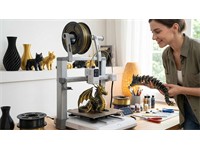 Anycubic PLA Silk Dual Filament 1.75mm 1KG Black Gold [ANYCUBIC-AHSC07-10]