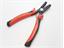 CRIMPER PLIER TYPE (150MM) FOR PIN TERMINAL INSULATED &  NON-INSULATED FERRULES - 1,5/2,5/4,0/6,0MMSQ [HT-A261B]