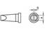 4.6mm Chisel Soldering Tip for WP80, WSP80, FE75 & MPR80 TCP Soldering Irons [54440999]