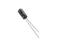 Capacitor Electrolytic Radial Low Impedance 5 mm (Diameter) × 11 mm (Height) 2 mm 80 mA (RMS) [4,7UF 100VR EXR]