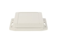 ABS Enclosure 120X91X37mm Grey Watertight IP67 Recessed Lid for Membrane or Keypad for Indoor use Wall Mount [1555FF17GY]
