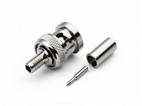 BNC 75R Plug I/L Crimp-6,3MM RG59BU [71S101-109A4]