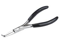 BENT NOSE PLIER WITH SMOOTH JAW 135MM STAINLESS STEEL MIRROR POLISHED [PRK 1PK-27]