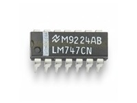 OP Amp Dual-741 Gen Purpose 14PD [LM747CN]
