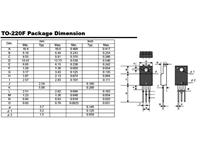 Bi-Directional Triac • IT(RMS)= 20A • VDRM= 600V • TO-220F Package [STF20A60]