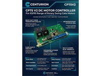 Centurion CP75 V2 DC Motor Controller For R3/R5 Range Of Rotary Swing Gate Motors [CEN CP75V2]