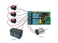 DC Motor Driver Module Forward/Reverse Controller 12V 10A Limit Control [HKD FORW/REVSE MOTOR CONTROL 12V]