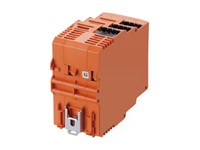 SmartLine AS-Interface Control-Cabinet I/O Module with 4 PNP Digital Inputs and 4 Relay Outputs, 26.5–31.6 V DC AS-i Supply, Relay Switching up to 6 A, DIN-Rail Mounting. [AC2258 IFM]