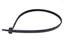 300x4.5mm Black Cable Tie with Breaking Strain 28Kg/daN in pack of 100 [CBTSS45300BLK]