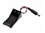 PP3-9V Open Battery Holder with 2.1mm DC Plug [BMT 9V BATTERY HOLDER+DC PLUG]