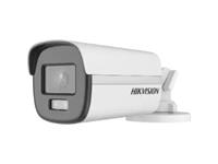 Hikvision ColorVu Bullet Camera 2MP 3.6mm Up to 40m white light distance, 1920×1080 Resolution, (TVI/AHD/CVI/CVBS), PAL/NTSC, DWDR, BLC, HLC, Global, Auto/Manual, 3D DNR/2D DNR, PSU:12VDC Max:4W, 24/7 Color Imaging with F1.0 Aperture, IP67 [HKV DS-2CE12DF0T-F (3,6MM)]