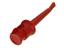 Test Clip - 'Grabber' 10A 30VAC/60VDC TL=55MM Red - Solder Term. Black [MJ032E-RED]