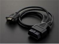 FIT0429 DB9 SERIAL RS232 OBD2 CABLE (ON BOARD DIAGNOSTICS) [DFR OBD-II TO DB9 CABLE]