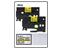 Brother Compatible Label Cartridge, TZE in Black on Yellow Tape 9mm (8metres), AZE-621 = BRH TZE 621 [AZE-621]