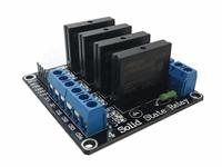 4 CHANNEL 5V OMRON SOLID STATE RELAY MODULE BOARD. CONTROL I/P 2.5-20V O/P 240V 2A PER/CH [BSK SOLID STATE RELAY BRD 4CH 5V]