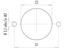 Circular Connector - RD24 style Binder 4 Pole (3P+Earth) Cable End Female Long Strain Relief Screw Term. 16A/400VAC. Cable OD 10-12mm. IP67 [99-0210-15-04]