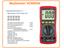 DIGITAL MULTIMETER ,DATA HOLD, AC DC VOLTAGE, RESISTANCE ,CAPACITANCE TESTER, WHITE COLOUR BACKLIT LCD, DATA HOLD ,DIODE TEST,TRANSISTOR TESTER- HFE , AUTO POWER OFF,SCREEN WAKE,NCV TEST, LARGE LCD SIZE 60X47MM [MULTIMETER VC9805N]