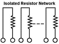 Resistor Network • ¼W • 220Ω • DIL • 14-Pin • 7-Resistors • Isolated Circuit [14P7R 220R]