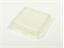 18x18mm White Square Translucent Lens [T1818WH]