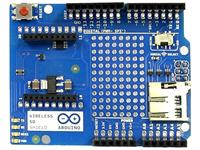 A000065 - Arduino Wireless SD Shield - to Prototype Wireless Applications - with Xbee(TM) compatible socket [ARD SHIELD - W/LESS +SD SOC]