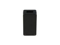 Enclosure ABS Miniature Plastic 50 x 25 x 15.5mm for USB Black (RAL 9011) IP54 [1551USB2BK]