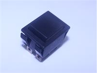 DPDT (ON) OFF (ON) 10A 250VAC Rocker Black Switch 22x30mm [JS608FG]